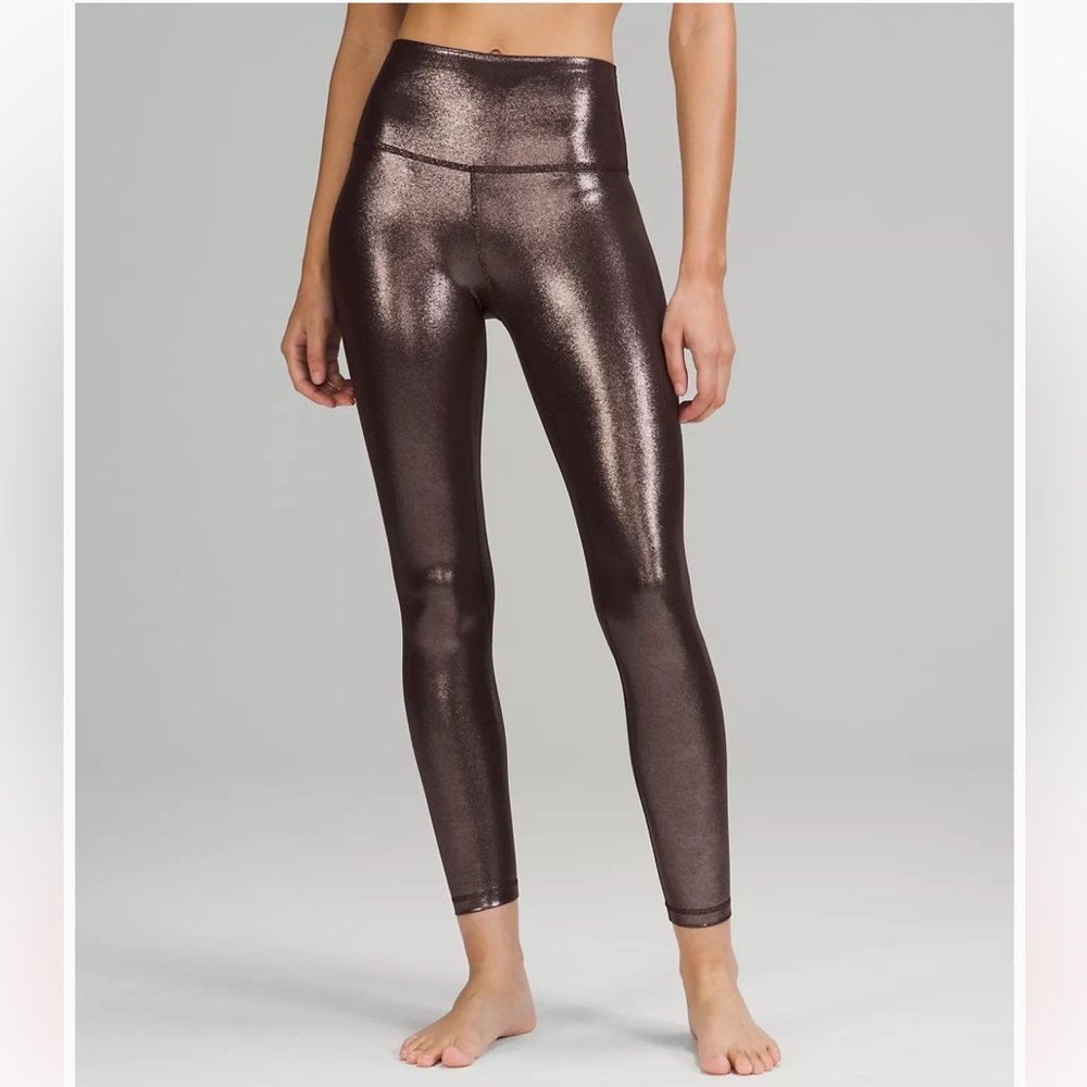 Lululemon NWT size 18 shiny align 25” pants new with tags